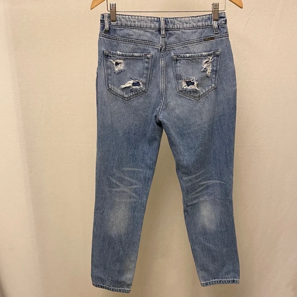KanCan 3 (25) Ruby High Rise Jeans Distressed Boyfriend Fit Style KC8571M - Picture 11 of 13
